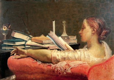 Il lettore da Federico Faruffini