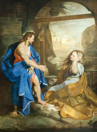 Noli Me Tangere da Federico Fiori (after) Barocci or Baroccio
