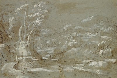 Paesaggio da Federico Fiori Barocci or Baroccio