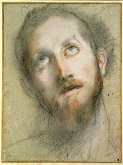 Studio per la testa di Cristo da Federico Fiori Barocci or Baroccio