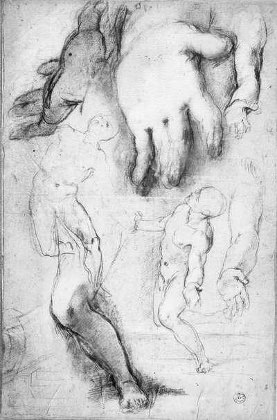 Studio per la figura di San Francesco da Federico Fiori Barocci or Baroccio