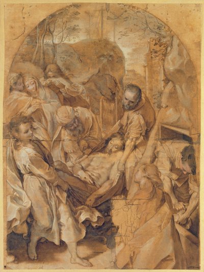 La sepoltura da Federico Fiori Barocci or Baroccio