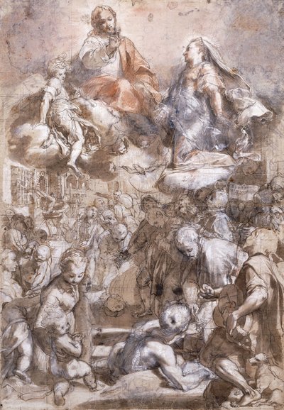 La Madonna del Popolo da Federico Fiori Barocci or Baroccio
