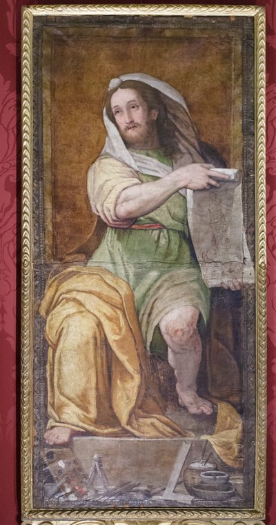 Ritratto di Raffaello come Isaia da Federico Zuccari