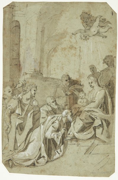 Adorazione dei Magi da Federico Zuccaro