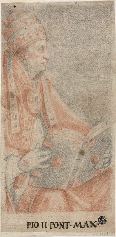 Papa Pio II da Federico Zuccaro
