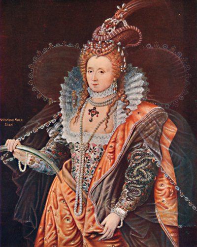 Regina Elisabetta. Un ritratto emblematico di Zucchero, c1602, 1903 da Federico Zuccaro
