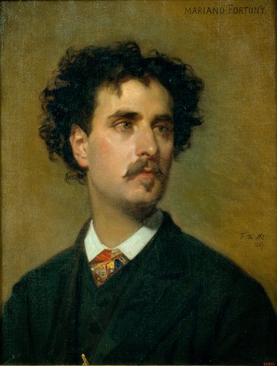 Ritratto di Mariano Fortuny y Madrazo (1871-1949) (1867) da Federico de Madrazo y Kuntz