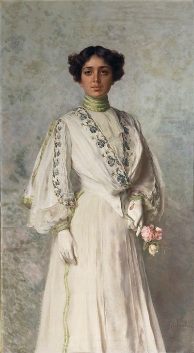 Ritratto di Giulia Tricca di Federico Andreotti da Federigo Andreotti