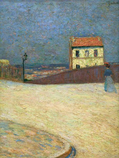 Piccola casa a Montmartre, circa 1875 da Federigo Zandomeneghi