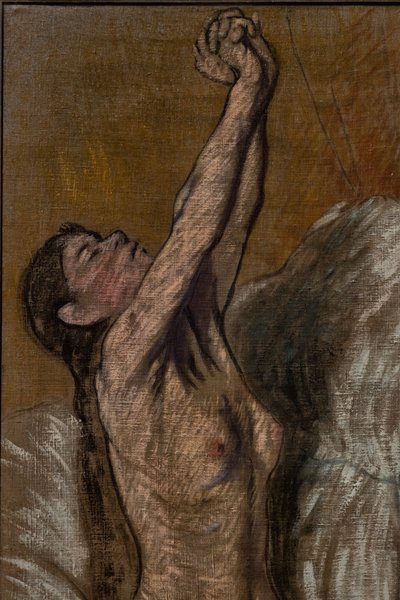 Ragazza nuda (dettaglio) da Federigo Zandomeneghi