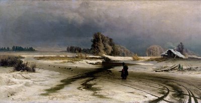 Il disgelo, 1871 da Fedor Aleksandrovich Vasiliev