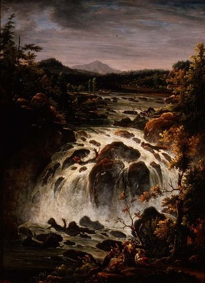 La cascata di Imatra in Finlandia da Fedor Mikhailovich Matveev