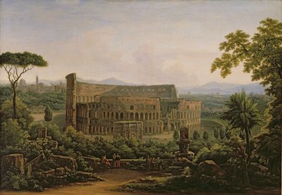 Veduta del Colosseo dal Palatino, Roma, 1816 da Fedor Mikhailovich Matveev