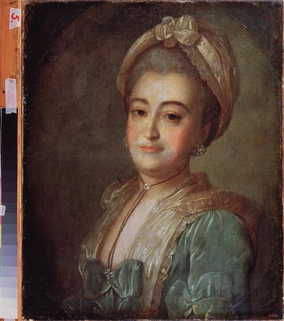 Ritratto della contessa Elisabeth Lobanova Rostovskaya da Fedor Stepanovich Rokotov