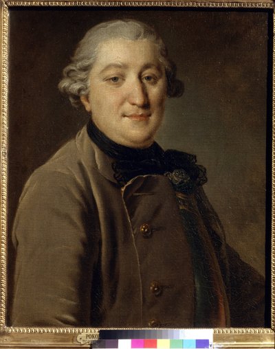 Ritratto del conte Ivan Grigorievitch Orloff (1738-1791) (dettaglio) da Fedor Stepanovich Rokotov