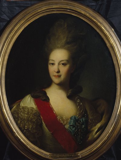 Ritratto della contessa Ekaterina Nikolayevna Orlova, c. 1779 da Fedor Stepanovich Rokotov