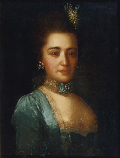 Ritratto della Principessa Praskovya Ivanovna Golitsyna da Fedor Stepanovich Rokotov
