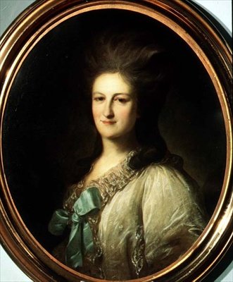 Ritratto di V. Novosilcheva da Fedor Stepanovich Rokotov