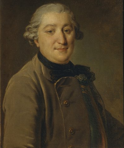 Ritratto del conte Ivan Grigoryevich Orlov 1738-1791, tra il 1762 e il 1765 da Fedor Stepanovich Rokotov