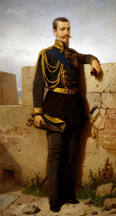 Ritratto del Principe Ferdinando di Savoia da Felice Barucco