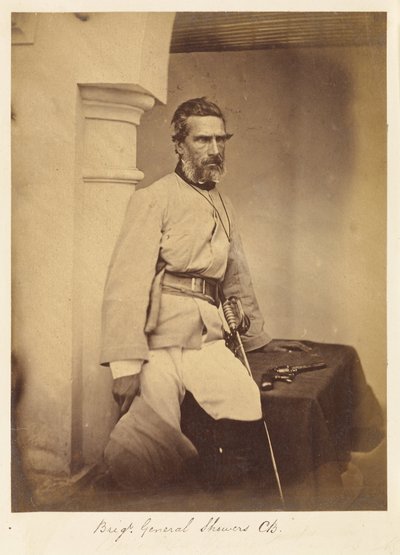 Generale di brigata Showers, C.B. da Felice Beato