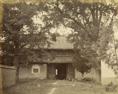 Edificio e telecamera, Cina da Felice Beato