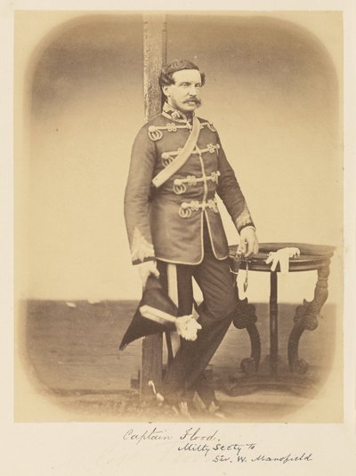 Capitano Flood, Segretario Militare di Sir W. Mansfield da Felice Beato