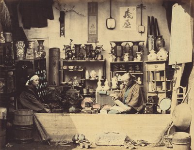 Negozio di curiosità da Felice Beato