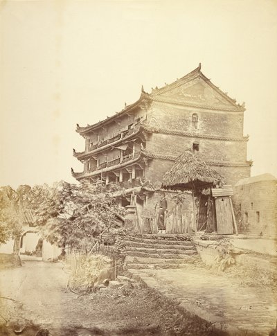 [Pagoda a cinque piani, Canton, Cina]. da Felice Beato