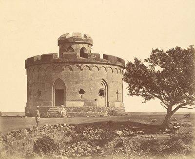 Batteria del pennone da Felice Beato