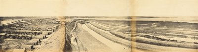 Interno del Forte Sud di Taku che mostra il luogo dello sbarco, 25 giugno 1859 da Felice Beato