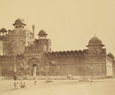 Porta di Lahore del Palazzo da Felice Beato