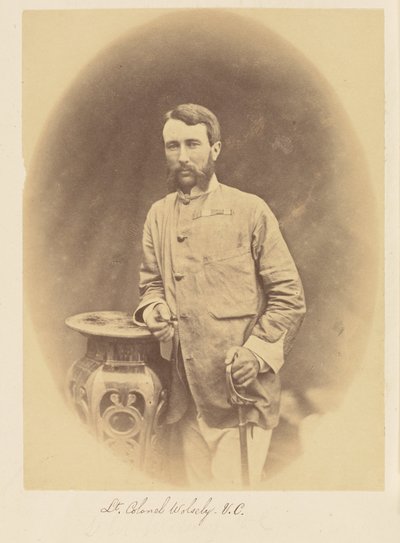 Tenente Colonnello Wolsely, V.C. da Felice Beato