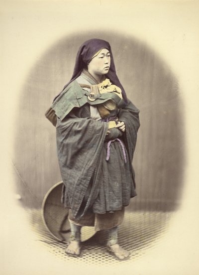 Suora mendicante da Felice Beato