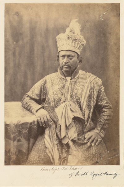 Moostafor Ali Khan della Famiglia Reale Budh da Felice Beato