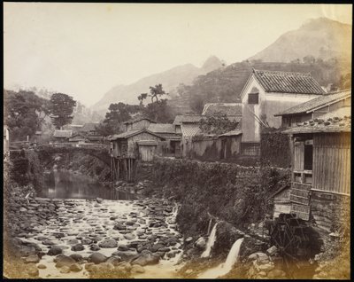 Nagasaki dalle città native del Creek da Felice Beato