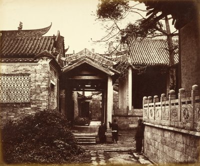 [Tempio Nume Hui Kung, Canton, Cina] da Felice Beato
