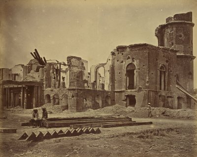 Rovine della Residenza da Felice Beato