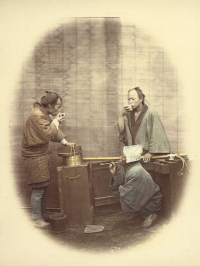 Venditore di Saki da Felice Beato