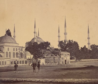 Moschea di Sultan Ahmed da Felice Beato