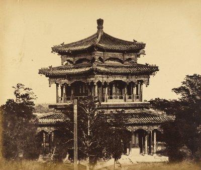 Il grande palazzo imperiale (Yuan Ming Yuan) prima dell