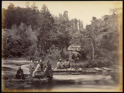 La residenza del Gran Sacerdote di Fujiyama da Felice Beato