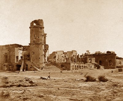 La Residenza, vista dal Redan da Felice Beato