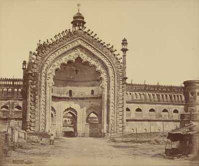Rumi Durwaza, o Porta di Costantinopoli da Felice Beato