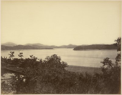 Vista da Fort Monocacy con Fort McKee in lontananza da Felice Beato