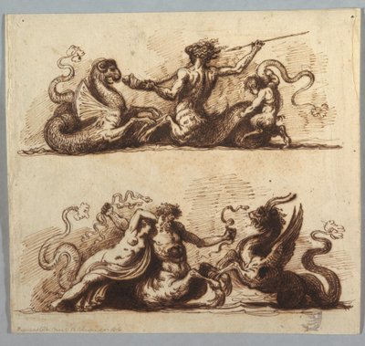 Bythos e Aphros da Felice Giani