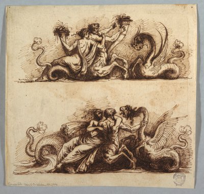 Bythos e Aphros da Felice Giani