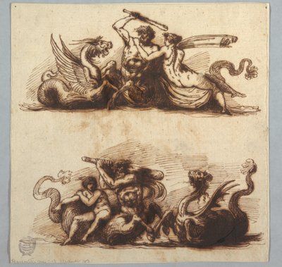 Bythos e Aphros da Felice Giani