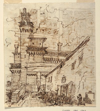 Castello Estense, Ferrara da Felice Giani